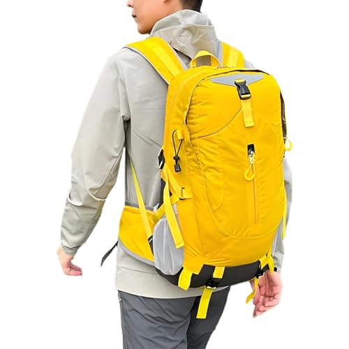 Protoence Mochila De Senderismo - Bolsa Ligera Reflectante | Mochila Ergonómica Para Camping Y Senderismo | Para Hombres Y Mujeres Viaje Y Aire Libre Caza Ciclismo Caminata Viaje Portátil Ropa
