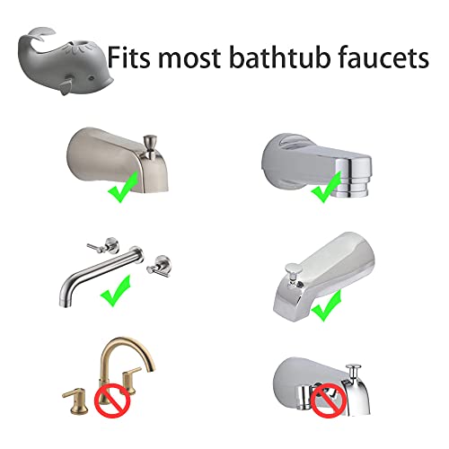 Faucet Cover Bathtub Baby - Bath Spout Cover Baby Bathtub, Faucet Cover Baby Bathtub Silicone Whale For Kids, Toddler, Infant #TOP4
