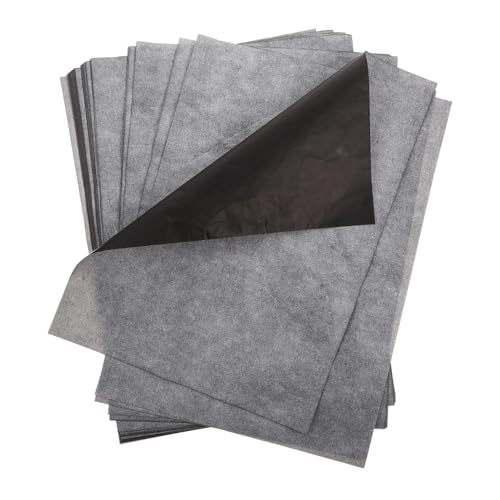 Papier transfert carbone Beatifufu 100 feuilles A4 pour tracer sur toile et bois