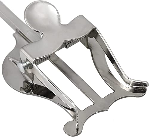 image for TUOREN 3/4 Vertical Keys Euphonium Marching Clamp-On Silver Metal Plat