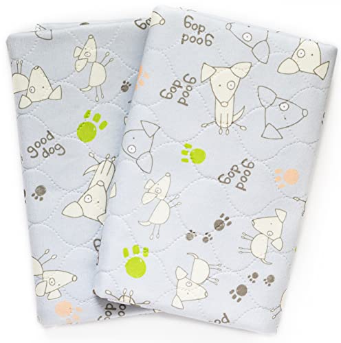 Chewiemac Washable Puppy Pads, Dog Pee Pad, Reusable 2 Pack,
