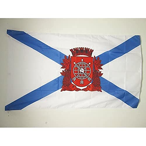 AZ FLAG, Rio de Janeiro Flag, 3x5 Ft, Rio Banner with Sleeve, 100% Polyester, Fade Resistant, Vivid Colors, 3' x 5' Feet