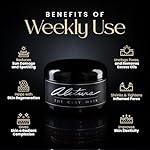 Alitura Clay Face Mask – Exfoliating, Hydrating & Anti-Aging Facial Mask with Vitamin C & Pearl Powder – Pore Cleansing Face Mask for Acne, Blackheads & Glowing Skin – 7.1 oz - Image 3