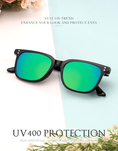 Image of ANYLUV Womens Sunglasses Polarized Sunglasses for Women, Trendy Woman Polarized Ultraviolet Protection Travel