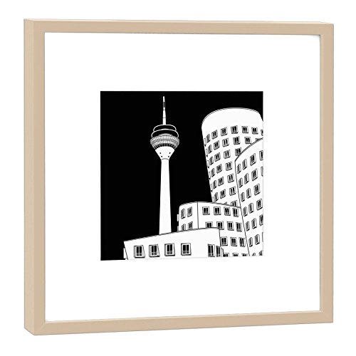 Photo encadrée Düsseldorf COGNOSCO habillage mural salon contemporain grand format 52cm