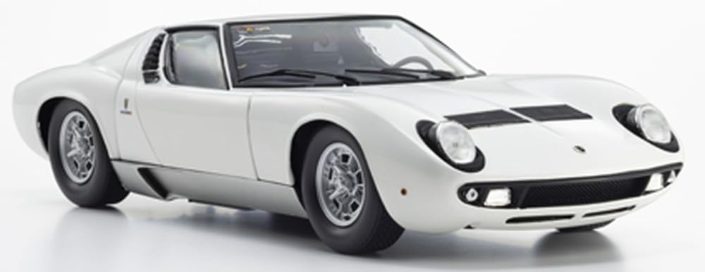LAMBORGHINI MIURA P400 1968 WHITE SILVER