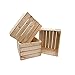 Set 3 Cassette legno super resistenti Maxi colore neutro