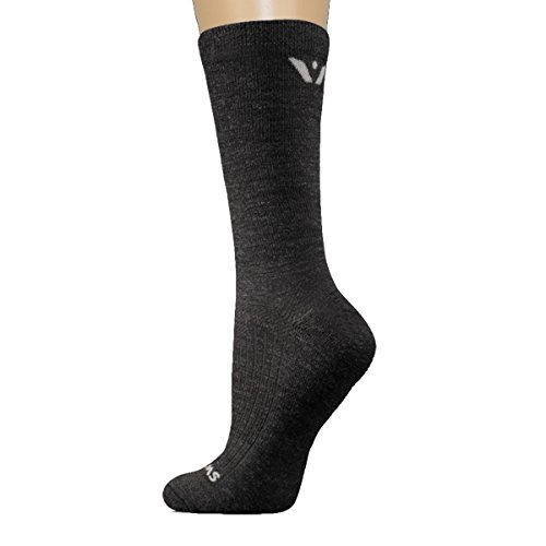 Swiftwick Pursuit Seven Socks, Coal, Large