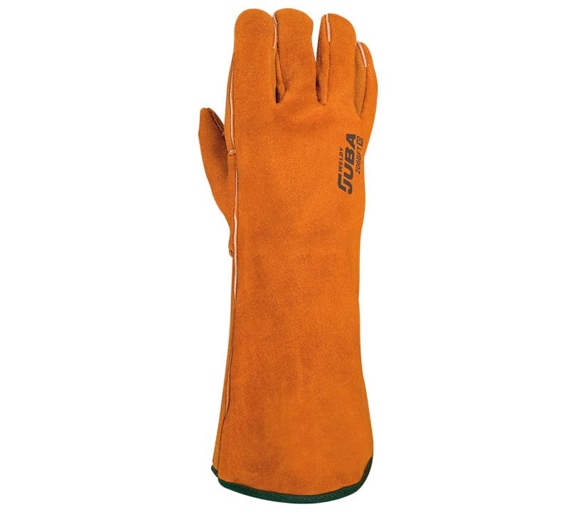 Juba - Guante soldador serraje talla 7 ocre