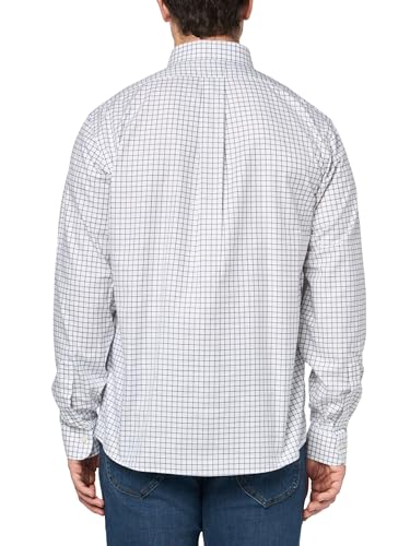 Brooks Brothers Men's Stretch Supima Cotton Non-Iron Herringbone English Collar Long Sleeve Dress Shirt2