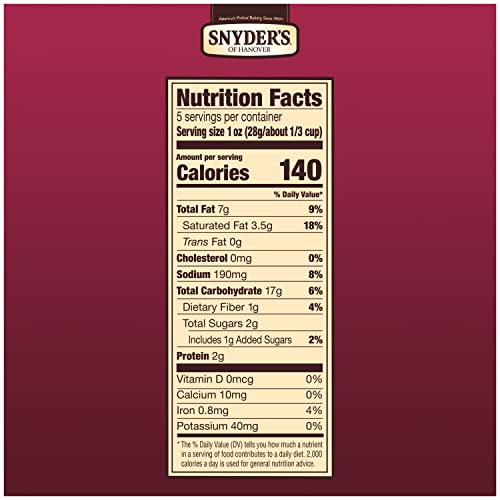 Snyder's Of Hanover Pretzel Pieces, Honey Mustard And Onion, 5 Oz (Pack Of 8) #TOP3