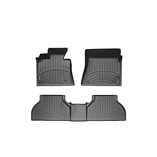 WeatherTech (44386-1-2 FloorLiner, Front/Rear, Black