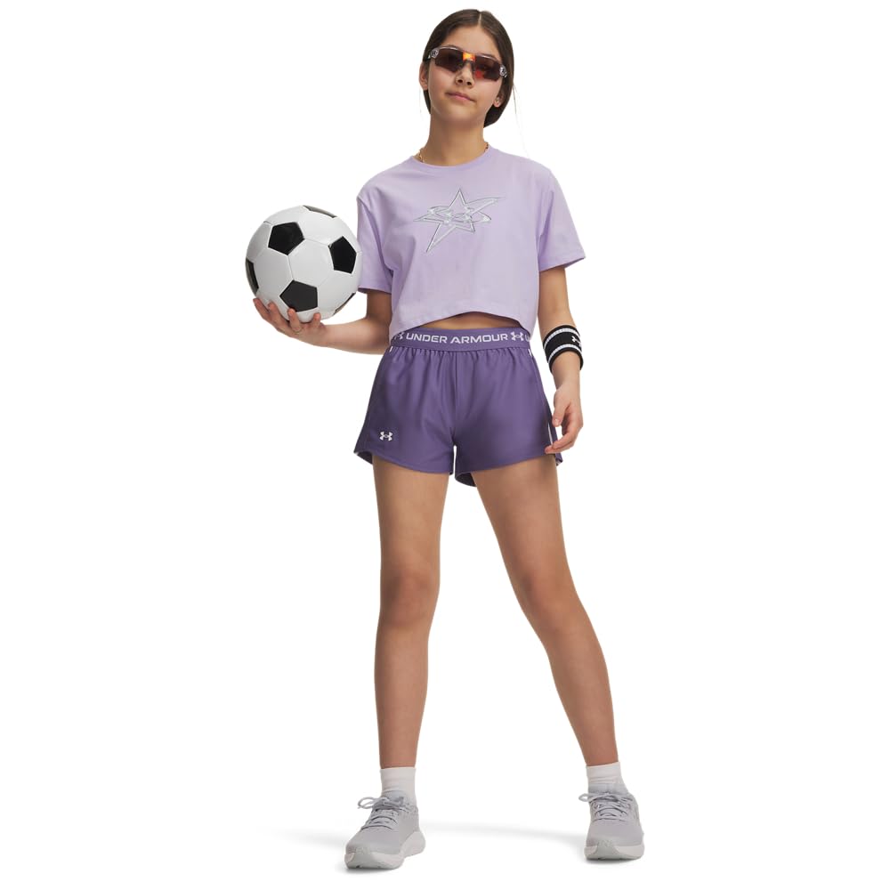 Under Armour Dziewczęce spodnie treningowe lub szorty do zabawy