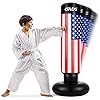 Gads-Punching-Bag-for-Kids-Premium-Inflatable-Bag-for-Immediate-Bounce-Back-62-inches-Free-Standing-Bag-for-Boxing-Kickboxing-Karate-Stress-Relief Kids Karate Punching Bag, Kids Kickboxing Bag, Bounce Back Punching Bag for Kids, Kids Boxing Bag, Punch Pro Punching Bag for Kids, Blow Up Punching Bag for Kids, Karate Punching Bag for Kids