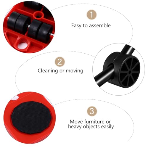 Kit de déménagement ergonomique pour soulever sans douleur de dos - 3