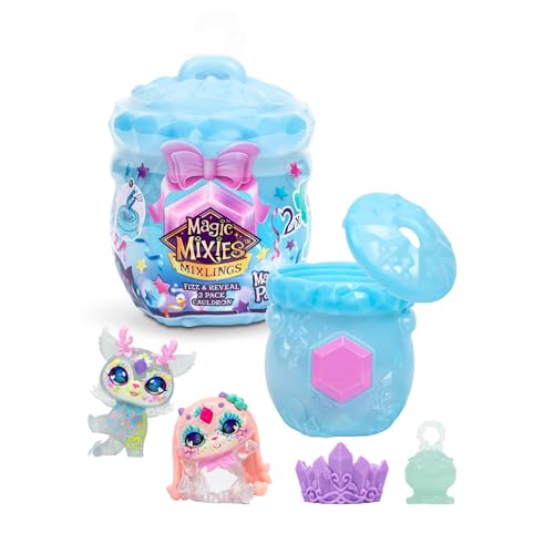 Chaudron Magic Mixlings avec 2 poupées et accessoires de mixage magique célèbre
