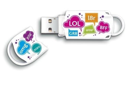 Preisvergleich Produktbild Integral Xpression 16GB USB-Stick mit SMS Motiv