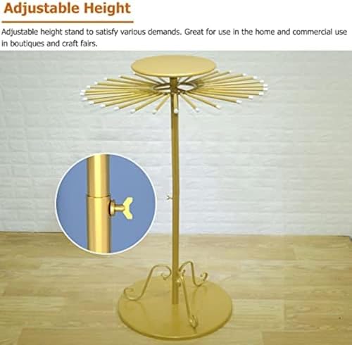 Support de cintre d'écharpe rotatif pour dressing et magasin