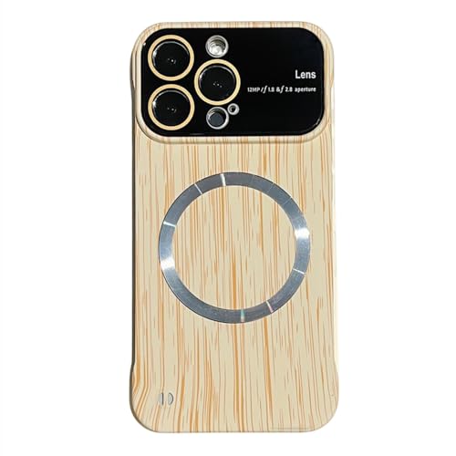 Coque grain de bois luxe pour iPhone 14 Pro Max élégante et mince