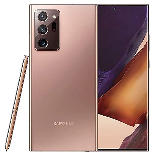 Samsung Galaxy Note 20 5G 128GB N981U Smartphone Mystic Bronze (T-Mobile Locked) - Renewed