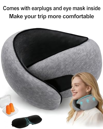 Almohada espuma viscoelástica ergonómica para cuello miniatura 3