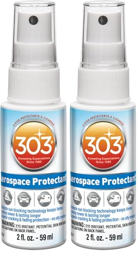 303 Products Aerospace Protectant – UV Protection – Repels Dust, Dirt, & Staining – Smooth Matte Finish – Restores Like-New Appearance – 2 Fl. Oz. (30302) (Pack of 2)