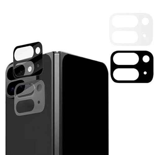 �Ή� Pixel 9 Pro Fold �J���������Y�ی�J�o�[ �����K���X�� �Ɨ��^ �J�����J�o�[ �L�Y�h�~ �I�o�I�[�o�[�h�~ �ϏՌ� �h�o 2���Z�b�g[ag-24nx027][�u���b�N]