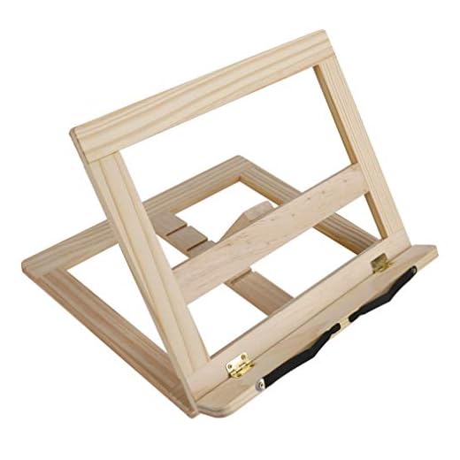 RZKJ-SHOP Soporte de Lectura, Soportes para Libros de Cocin y Receta, Plegable Atríl de Libros, Recetario de Cocina Sostenedor Ajustable, Ideal para Libros iPad Tabletas