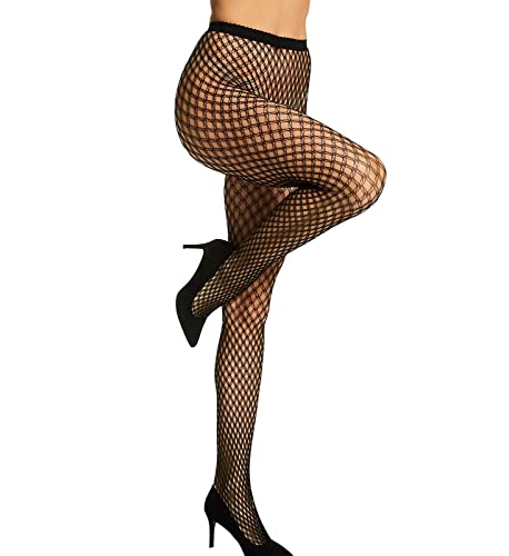 Natori Double Weave Fishnet Tights