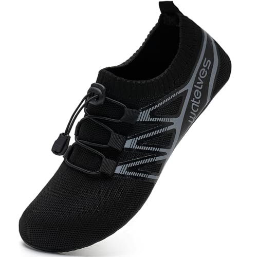 Image of WateLves Barefoot Water Shoes for Women Men Travel Slippers Socks House Shoes Quick-Dry Aqua Socks for Beach Swim Pilates Yoga Dancing Camping Must Haves