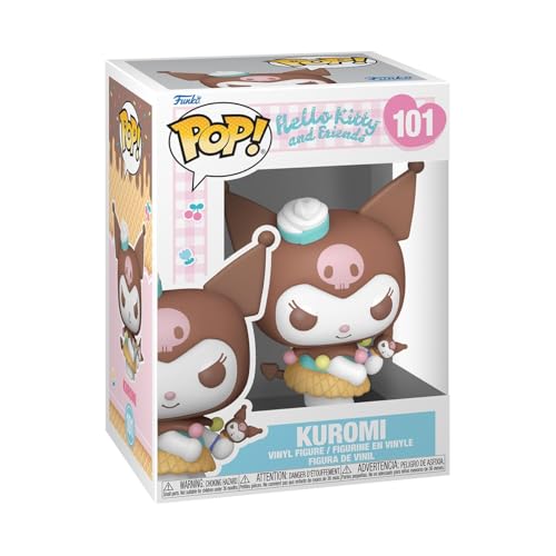 Funko Pop! Sanrio: Hello Kitty - Kuromi - (IC) - Figura de Vinilo Coleccionable - Idea de Regalo - Mercancia Oficial - Juguetes para Niños y Adultos - Cartoons Fans - Muñeco para Coleccionistas