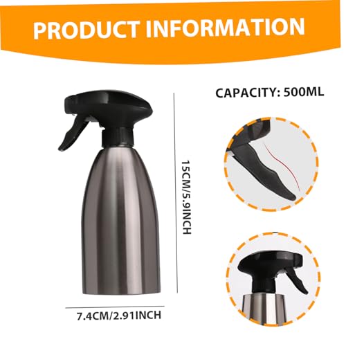 Botella pulverizadora para barbacoa y pulverizador de aceite de cocina portátil 6