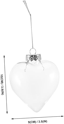 Miniatura 4 de NOLITOY 8 piezas de esferas Xmss DIY Cnady Creative Ball Present Years Christmas inastillables regalos decoraciones adornos decoración Navidad boda