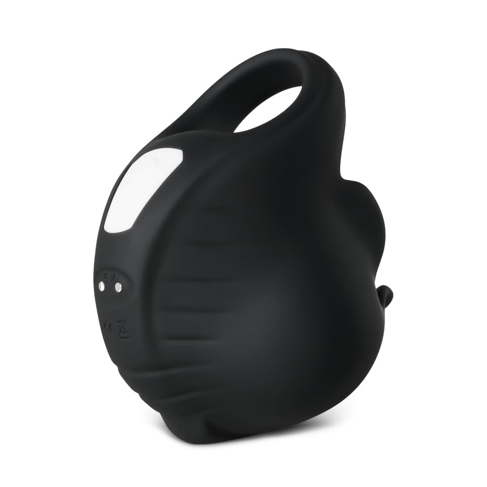 BeHorny Vibrating Cock Ring with Balls Vibrator, Rechargeable Male Adult Sex Toys 10 Vibration Modes Longer Harder Stronger Erection
