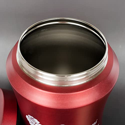 Image of Customized Large Cremation Urns for Human Ashes, for Adult Female | Full Size 220 lbs Capacity, Stainless Steel, Laser Engraving Name, For Adult Female, Sealing Well & Durable, Sympathy Gift