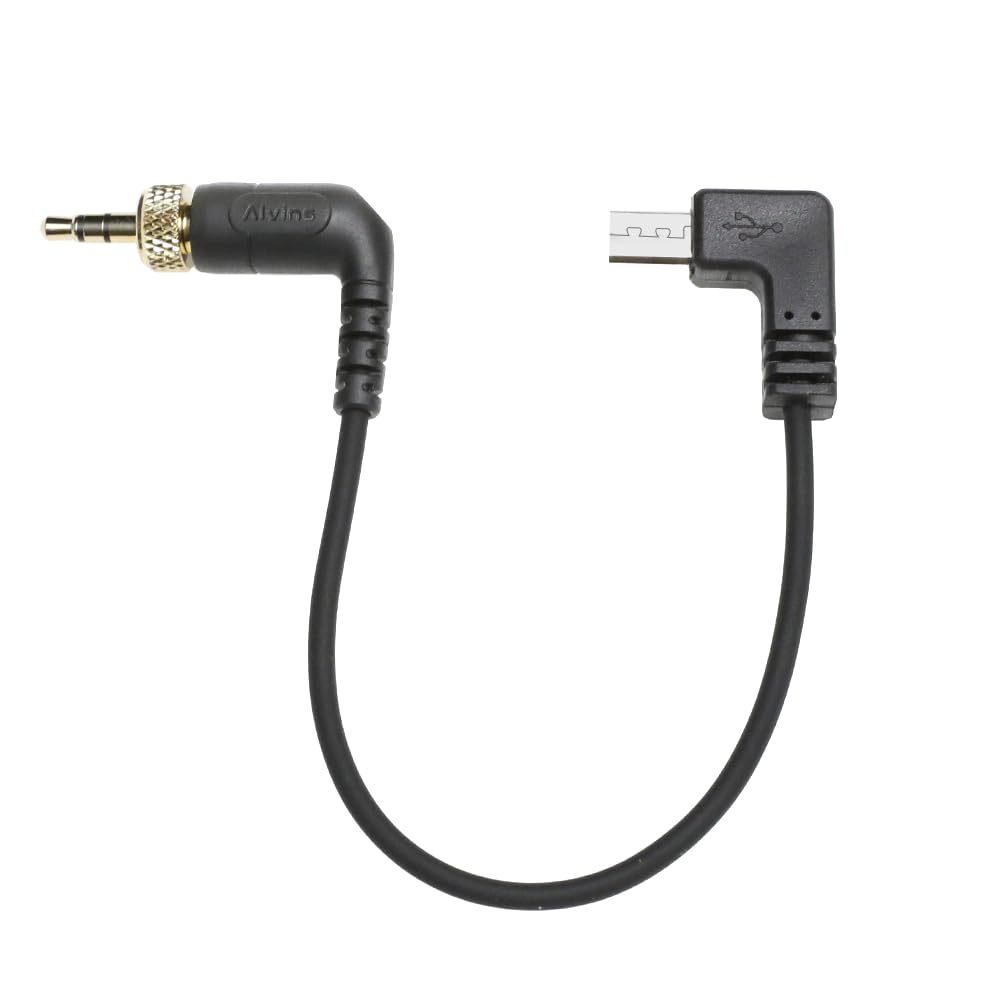 Amazon | Alvin's Cables ロック式3.5mm TRS タイムコード同期ケーブル