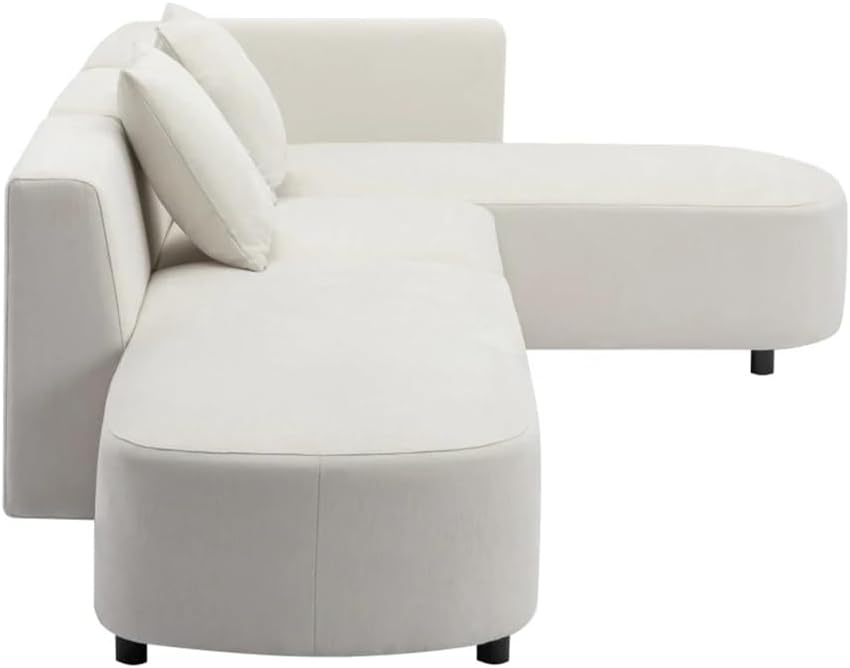 L Shape Sofa,Living Room Upholstery Sofa Couch, Sofa 110.2''Wx61''Dx24.8''H, Comfortable for Living Room