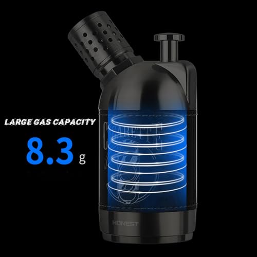 Encendedor Quad Torch Ambrogio.L Recargable Color Negro miniatura 3
