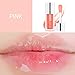 Sea-Maid Lip Oil, Hydrating Lip Gloss Tinted Lip Balm Transparent Lip Care, Big Brush Head Glitter Shine, Long Lasting Nourishing Non-sticky Fresh Texture