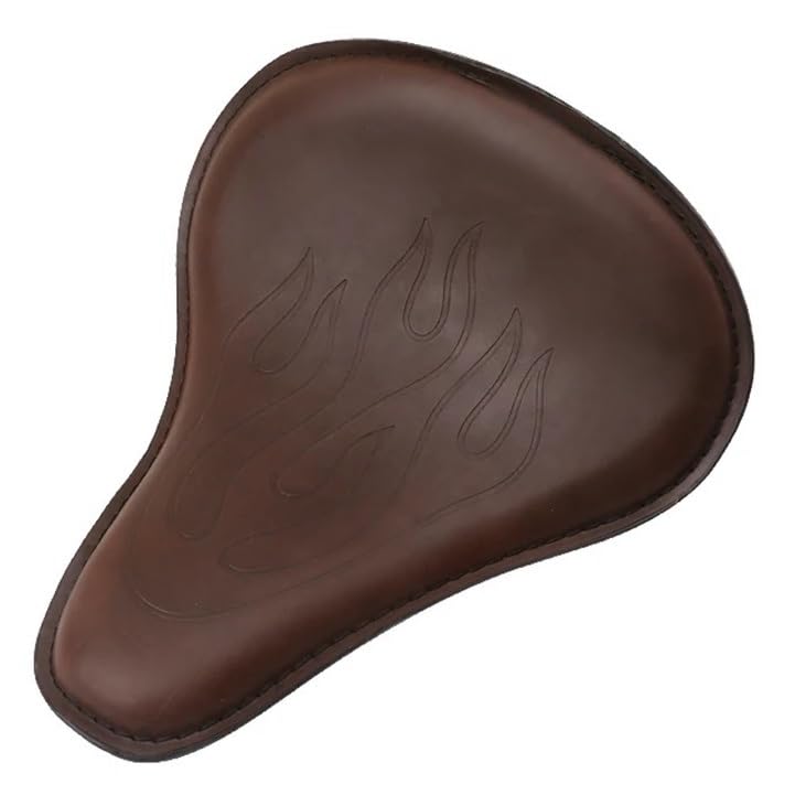 Funda de cojín para asiento de motocicleta ergonómica con almohadilla a presión antideslizante