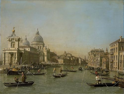 Antonio Canal poster image impression sur toile Venise pour salon 60x90