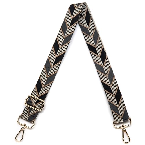 Image of S&loyoe Purse Straps Replacement Crossbody Bag Strap Adjustable Wide Guitar Straps for Handbags 1.5inch