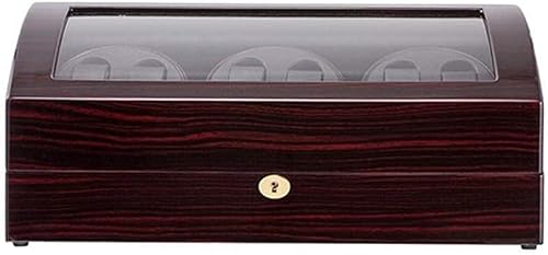 WMYYZYQ Storage Box Watch Winders Automatic Winder 5 Rotation Mode 6 Winding Position and 7 Winder,D-A