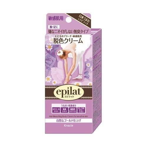 (Kracie) Epilat Decolorizing Cream for Sensitive Skin 110g