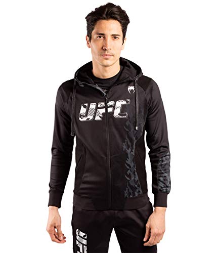 VENUM UFC VENUM Authentic Fight Week Zip Hoodie Black MD