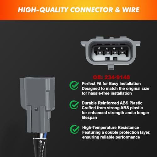 Sensor de Oxígeno 4 Piezas para Infiniti y Nissan 2015-2019 miniatura 4