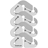 GEAR AID Guyline Tensioner Use to Quickly Secure Tents, Tarps, and Set Up a Taut Clothesline at Camp