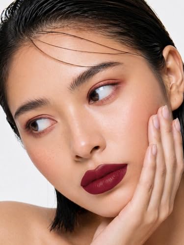 Image of FLiCKA Lip Poetry Matte Lipstick| Enriched With Vitamin E, Sulphate Free, Moisturizing, Long Lasting Upto 6Hrs, 08 Ding Dong, 4g