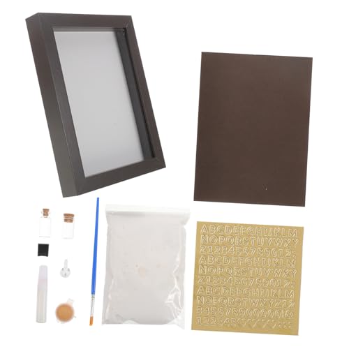 Beatifufu Baby Hand and Footprint Kit Decorations Memory Frame for Newborns Boys Girls