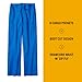 Ripstop & Sub-Scrubs Men's Boot Cut 8-Pocket Cargo Scrub Pant Tall Royal